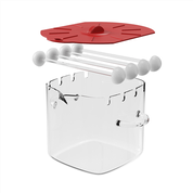 Микроволновая стеклянная плита из стеклянного стержня со стеклянной стержней